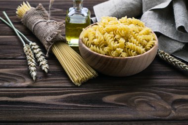 Pişmemiş makarna çeşitleri türleri