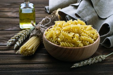 Pişmemiş makarna çeşitleri türleri