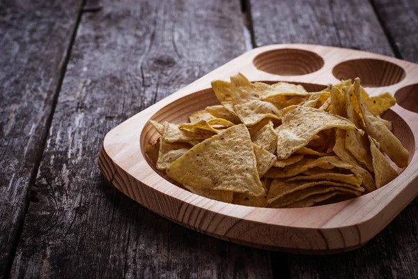 Mexican corn chips nachos — Stock Photo, Image