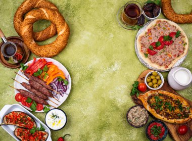 Geleneksel Türk veya Ortadoğu yemekleri