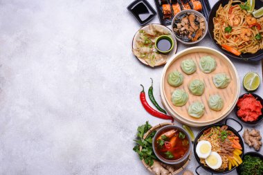 Asya yemekleri. Çin, Japon ve Tayland mutfağı