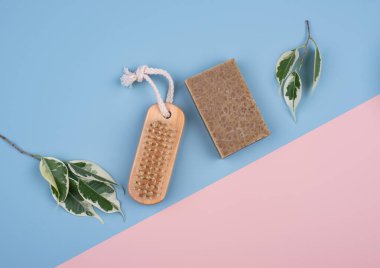 Sıfır atık fırça ve sabun.