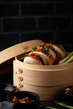 Tayvan gua bao, Asya hamburgeri