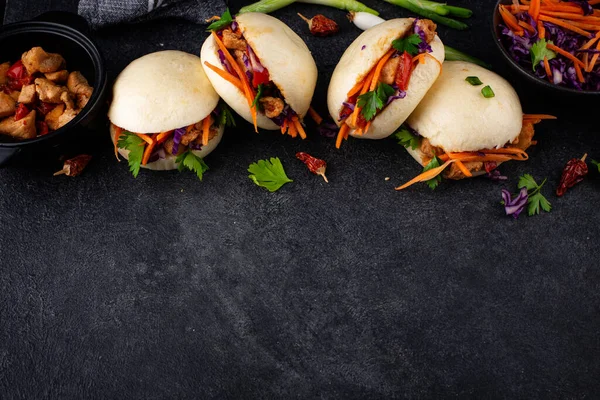 Tayvan gua bao, Asya hamburgeri