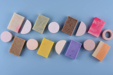 Doğal organik sabun. Cilt bakımı kavramı