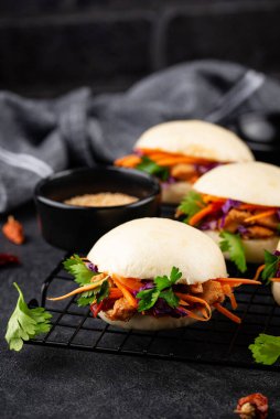 Tayvan gua bao, Asya hamburgeri