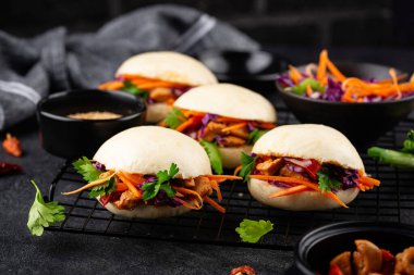 Tayvan gua bao, Asya hamburgeri