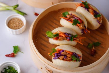 Tayvan gua bao, Asya hamburgeri