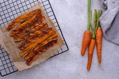 Bitki bazlı vejetaryen pastırma.