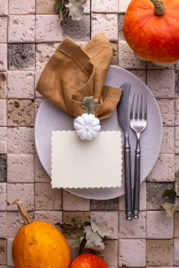 Sonbahar ya da Şükran Günü sofrası