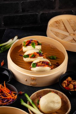 Tayvan gua bao, Asya hamburgeri