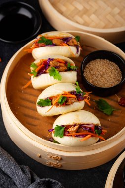 Tayvan gua bao, Asya hamburgeri