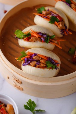 Tayvan gua bao, Asya hamburgeri