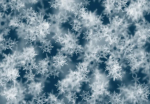Feestelijke abstracte winter achtergrond met bokeh — Stockfoto