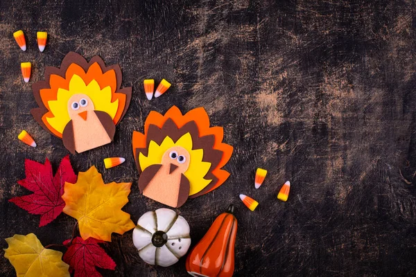 El yapımı hindiyle Şükran Günü geçmişi