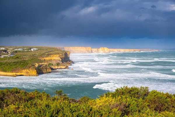 Costa Oceánica Escénica Cerca Del Municipio Port Campbell Great Ocean —  Fotos de Stock