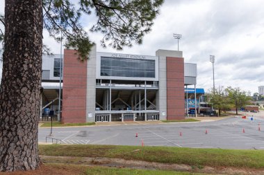 Ruston, LA / USA - 10 Ekim 2020: Joe Aillet Stadyumu, Louisiana Teknik Futbol Şampiyonası