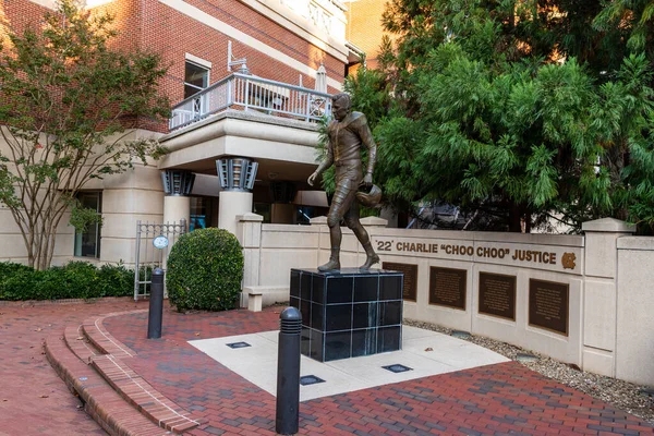 Chapel Hill Usa October 2020 Charlie Choo Choo Justice Statue — Stock Photo, Image