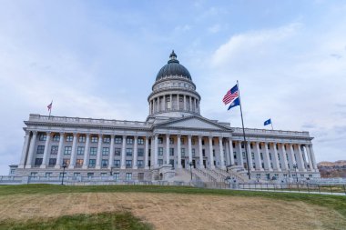 Salt Lake City, UT / USA - 6 Kasım 2020 Utah Eyalet Meclis Binası