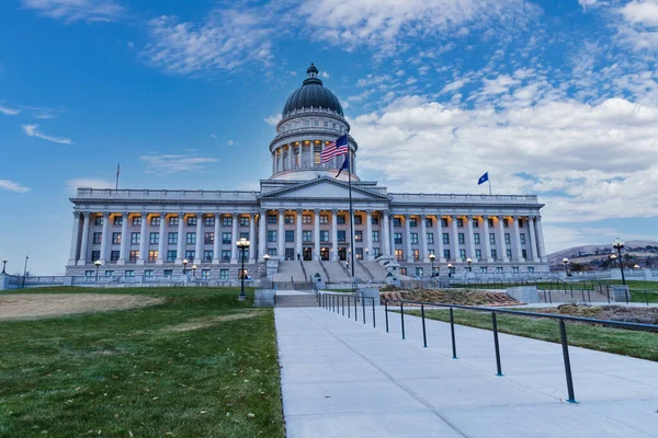 Salt Lake City Usa Noiembrie 2020 Clădirea Capitoliului Stat Din — Fotografie, imagine de stoc