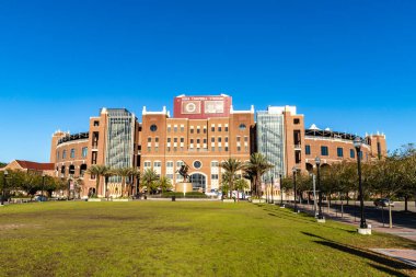 Tallahassee, FL / USA - 20 Kasım 2020: Doak Campbell Stadyumu, Florida Eyalet Üniversitesi Futbol Takımı