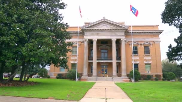 Jones County Court Ellisville — Stock video