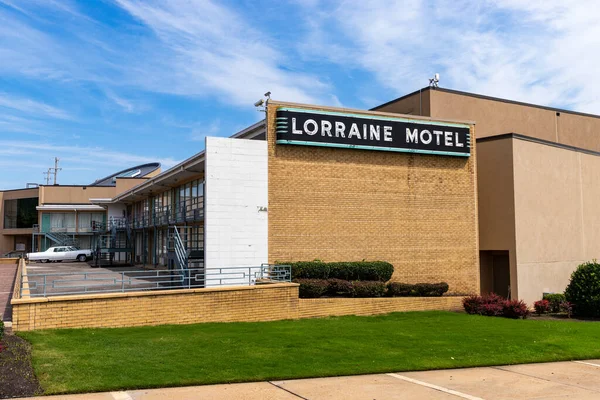 Memphis Motel Lorraine Memphis Donde Martin Luther Kink Fue Asesinado — Foto de Stock