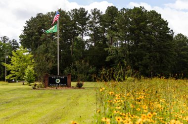 Walnut Grove, MS-2021: Walnut Grove işaret ve bayraklarına hoş geldiniz