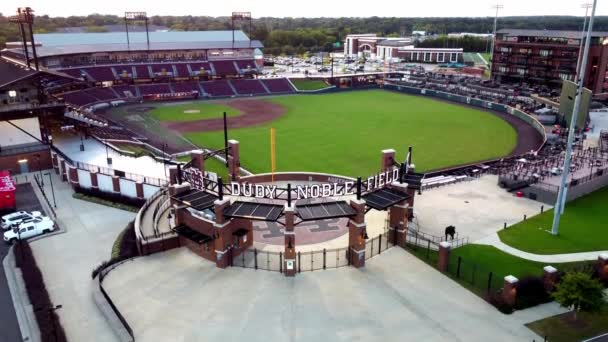 Dudy Noble Field Sede Del Equipo Béisbol Mississippi State Bulldogs — Vídeo de stock