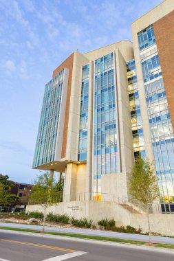 Nashville, TN - 24 Ekim 2025: Vanderbilt Üniversitesi Mühendislik ve Bilim Binası Yenilik Pavyonu