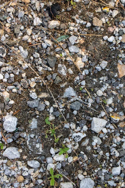 Een Close Shot Van Een Stapel Stenen Een Steen — Stockfoto