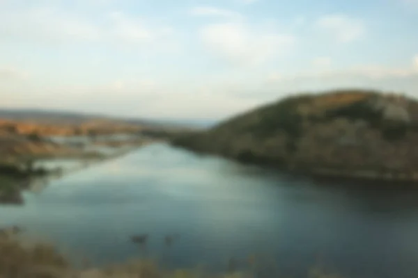 Güney Afrika 'da bulanık seyahat hedefleri soyut arka plan