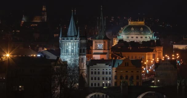 Černá Klika Bílých Dveřích Mužská Ruka Otevírají Dveře Místnosti — Stock video