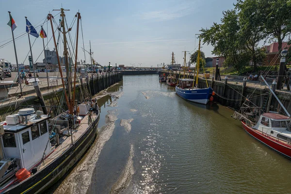 Buesum Est Une Ville Pêcheurs Touristes Située Dans District Dithmarschen — Photo