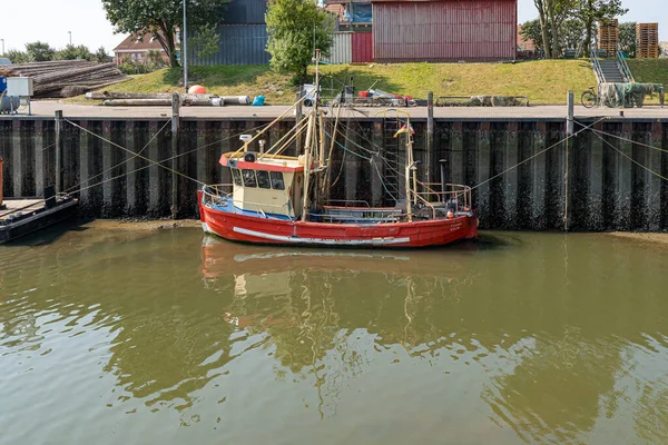 Buesum Een Gemeente Duitse Deelstaat Sleeswijk Holstein Maakt Deel Uit Stockfoto