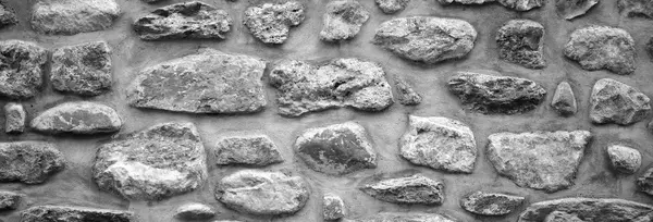 Texture of cobblestone wall — Stock Photo, Image