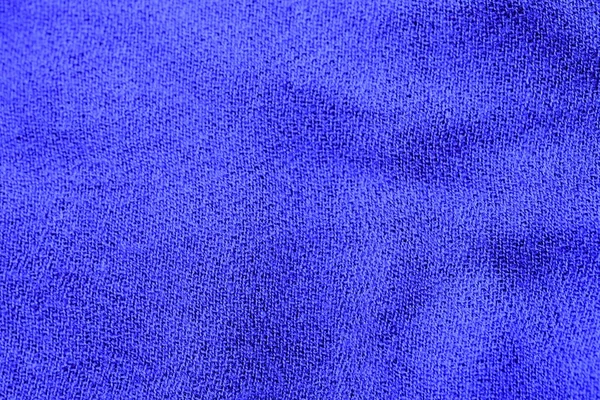 Tecido textura azul — Fotografia de Stock