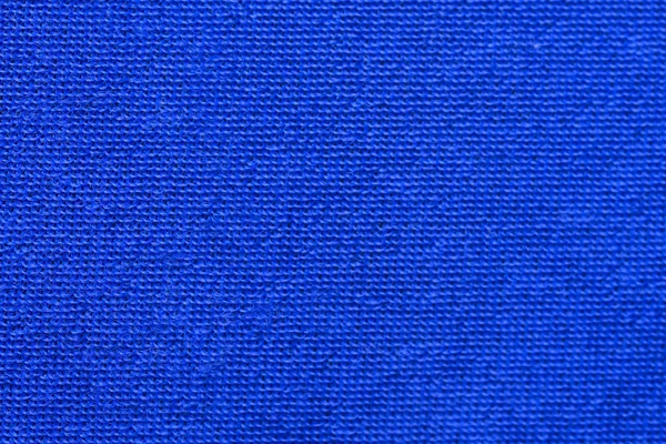 Tecido textura azul — Fotografia de Stock
