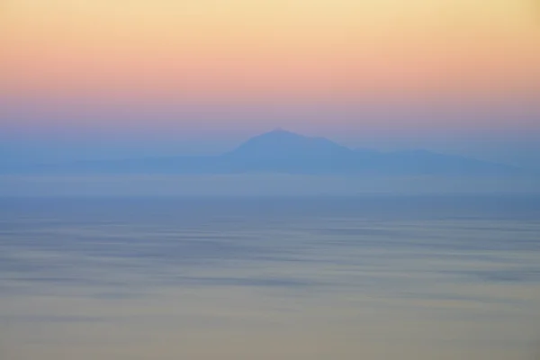 Coucher de soleil dans les îles Canaries — Photo