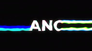 Dans metni. Renkli tipografi metni. Eski tarz bir parti. 4K döngü animasyonu. Giriş metni. Gece kulüpleri, LED ekranlar, müzik videoları, sosyal medya, festival için Vj animasyonu. 80 'ler.