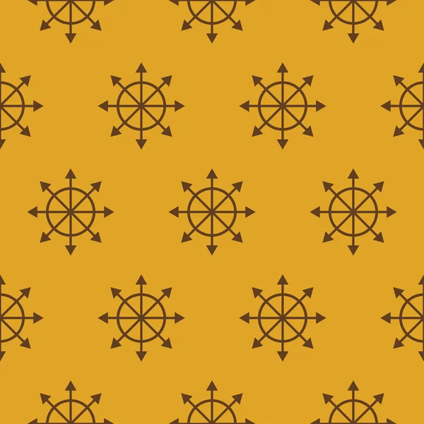 Σύμβολο Χάους Σύμβολο Χάους Οκτάκτινο Αστέρι Απρόσκοπτο Μοτίβο Εσωτερική Ιερή — Διανυσματικό Αρχείο
