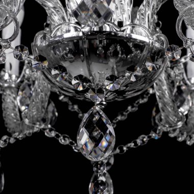 Lambalı cam tavan avizesi