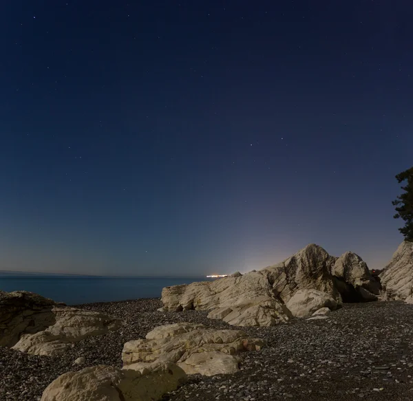 Das Schwarze Meer, Abchasien — Stockfoto