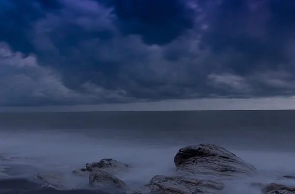 Das Schwarze Meer, Abchasien — Stockfoto