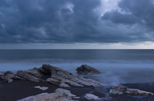 Das Schwarze Meer, Abchasien — Stockfoto