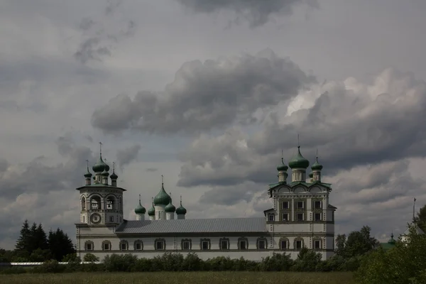 Nikolo Vjazhischskij kloster, Novgorod oblast, Russland – stockfoto