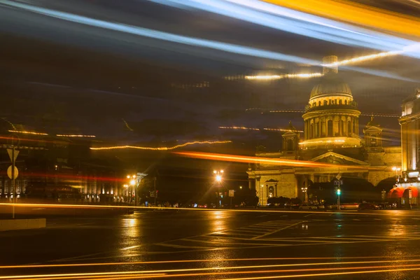 Plac Świętego Izaaka, St. Petersburg, Federacja Rosyjska — Zdjęcie stockowe