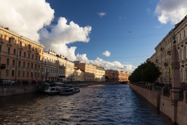 Setin Nehri'nin Yusupov, St. Petersburg, Rusya Federasyonu
