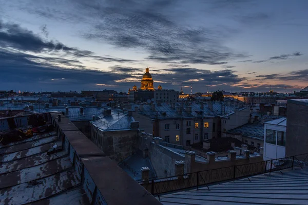 Toits de Saint-Pétersbourg — Photo