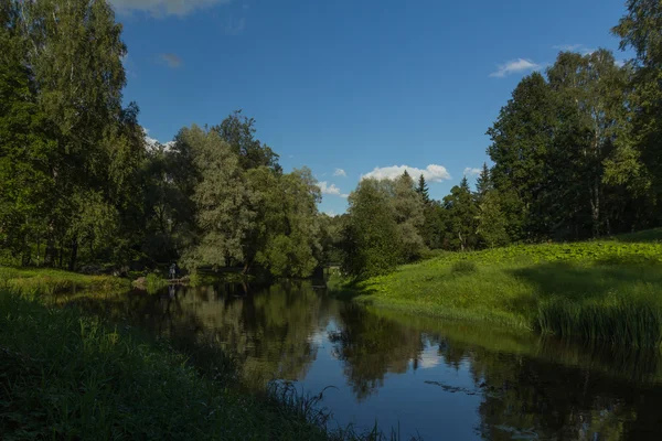 Pavlovsk Park, São Petersburgo, Rússia — Fotografia de Stock